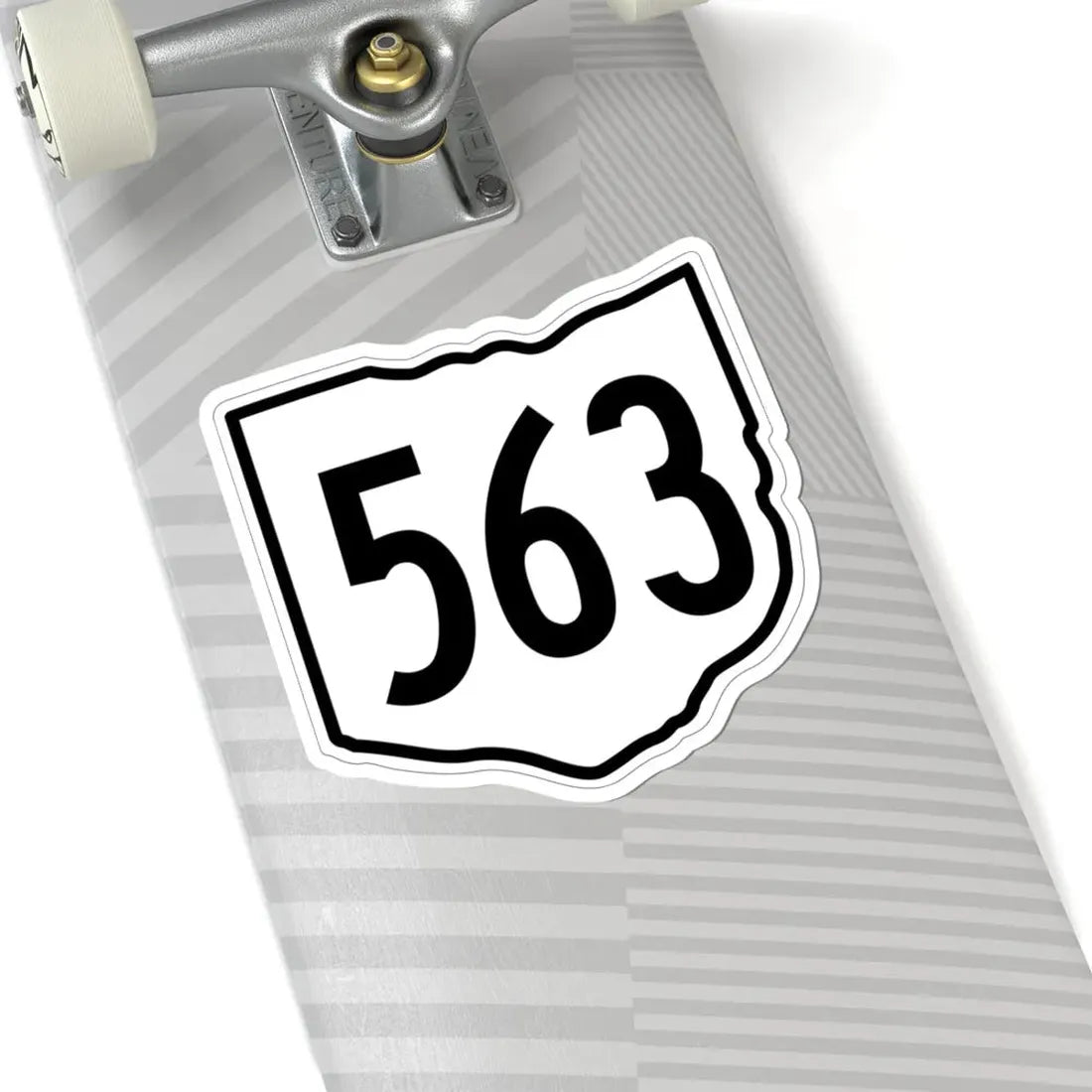 OH-563 1960 (Ohio) (Road Sign) STICKER Vinyl Kiss-Cut Decal - The Sticker Space