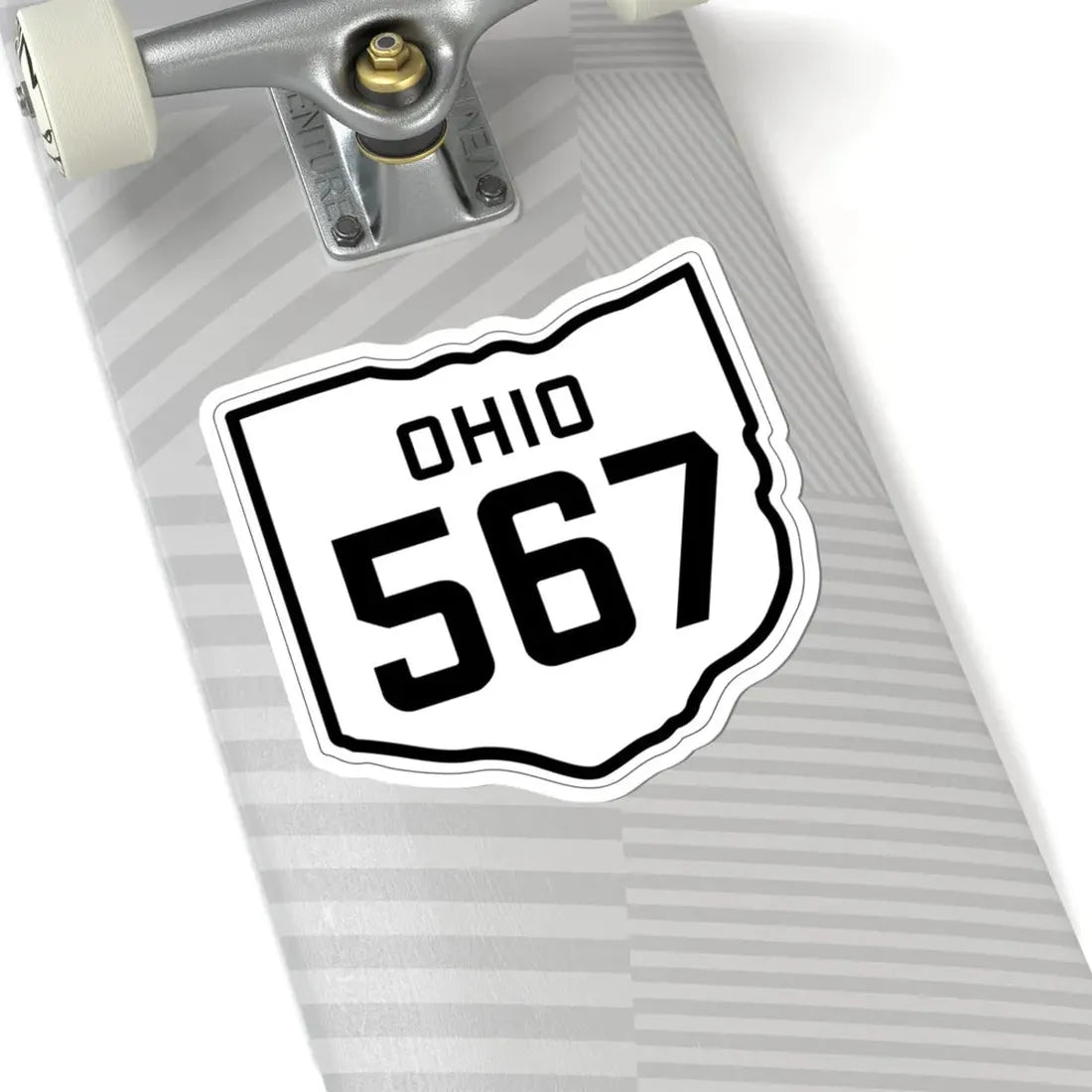 OH-567 1927 (Ohio) (Road Sign) STICKER Vinyl Kiss-Cut Decal - The Sticker Space
