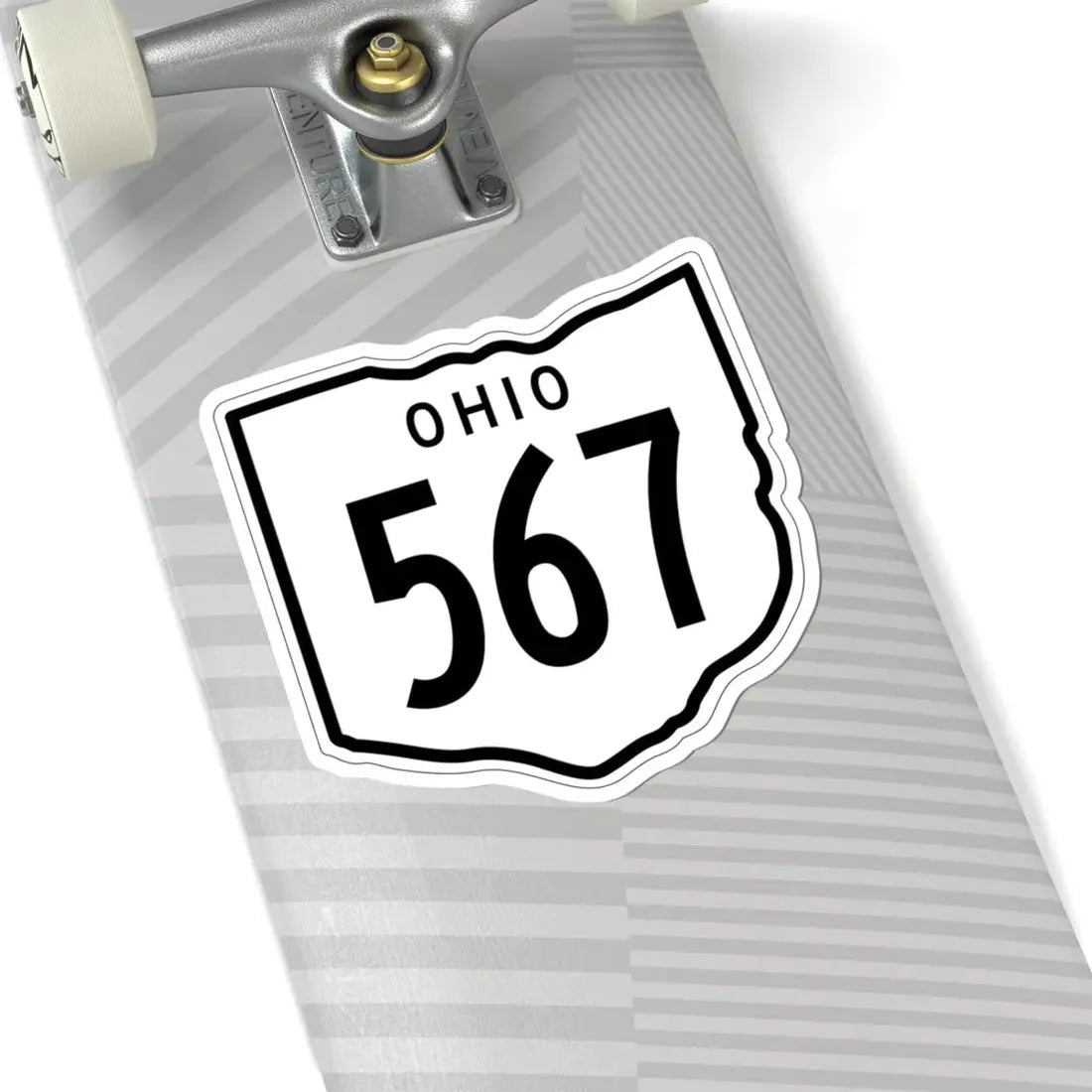 OH-567 1948 (Ohio) (Road Sign) STICKER Vinyl Kiss-Cut Decal - The Sticker Space