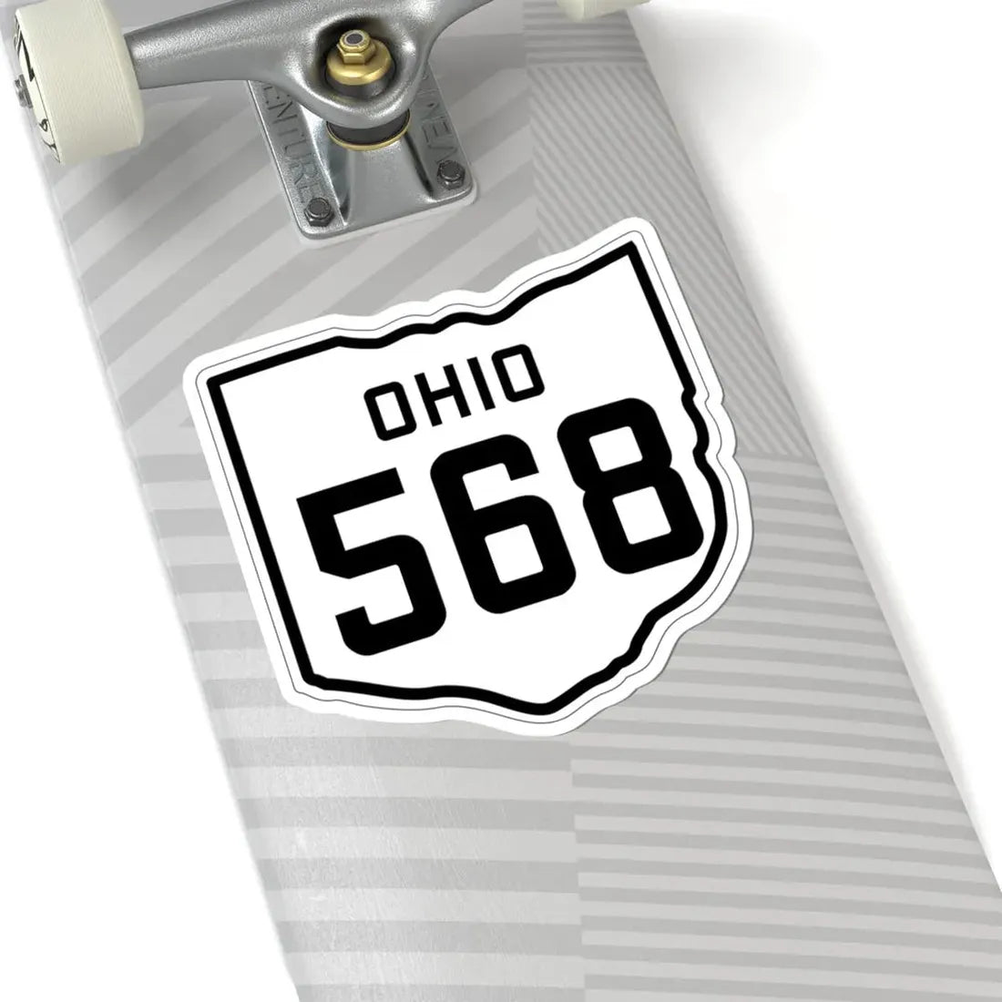 OH-568 1927 (Ohio) (Road Sign) STICKER Vinyl Kiss-Cut Decal - The Sticker Space