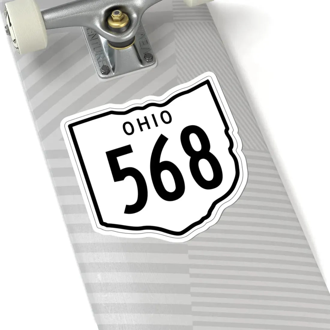 OH-568 1948 (Ohio) (Road Sign) STICKER Vinyl Kiss-Cut Decal - The Sticker Space
