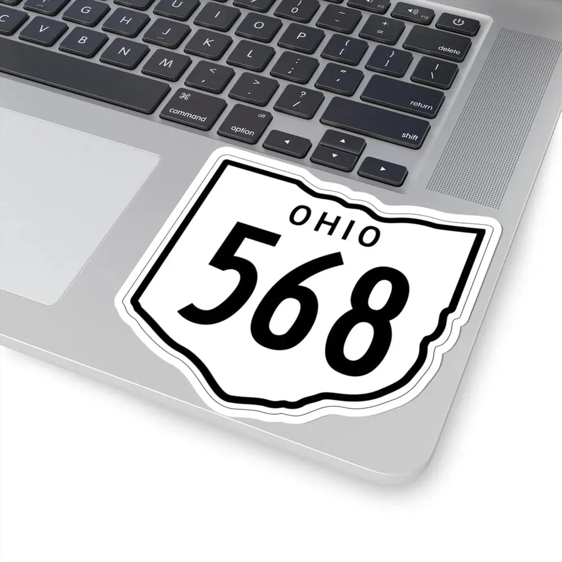 OH-568 1948 (Ohio) (Road Sign) STICKER Vinyl Kiss-Cut Decal - The Sticker Space