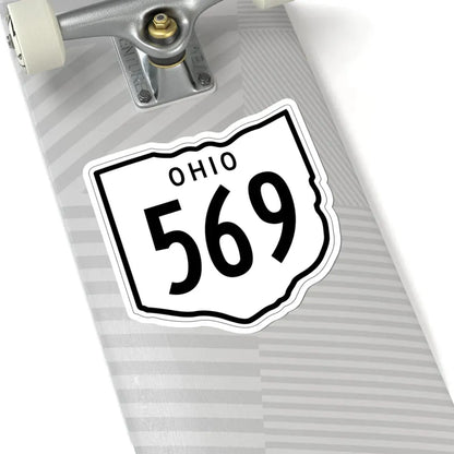 OH-569 1948 (Ohio) (Road Sign) STICKER Vinyl Kiss-Cut Decal - The Sticker Space