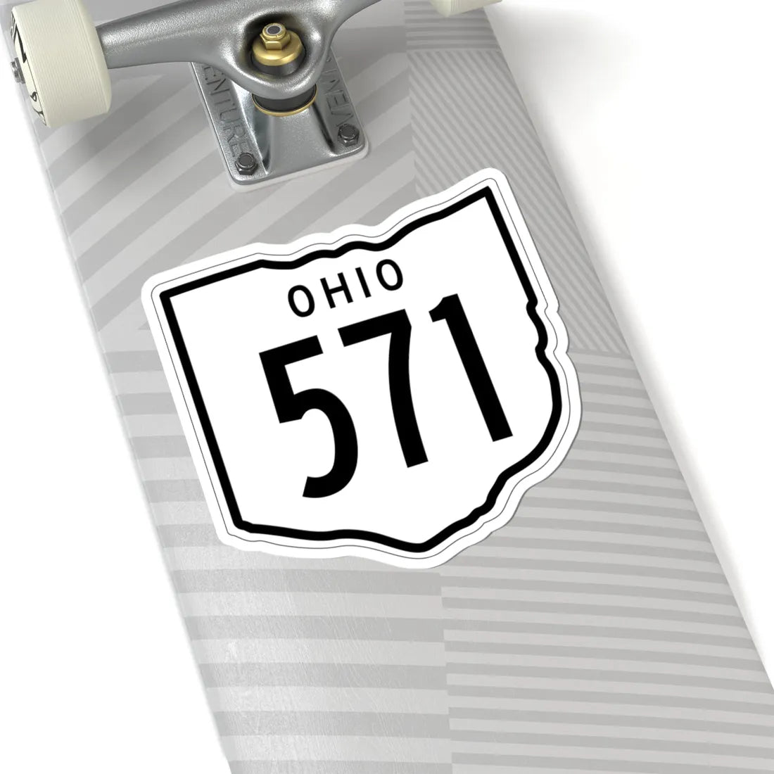 OH-571 1948 (Ohio) (Road Sign) STICKER Vinyl Kiss-Cut Decal - The Sticker Space