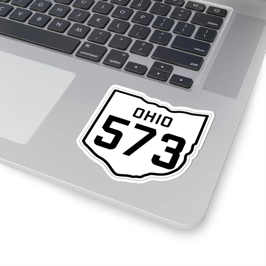 OH-573 1927 (Ohio) (Road Sign) STICKER Vinyl Kiss-Cut Decal - The Sticker Space