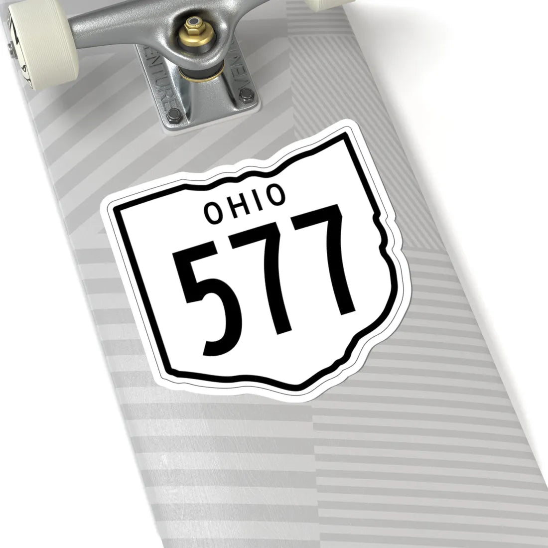 OH-577 1948 (Ohio) (Road Sign) STICKER Vinyl Kiss-Cut Decal - The Sticker Space