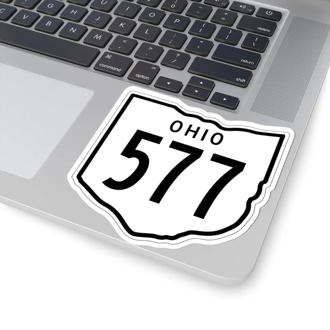 OH-577 1948 (Ohio) (Road Sign) STICKER Vinyl Kiss-Cut Decal - The Sticker Space