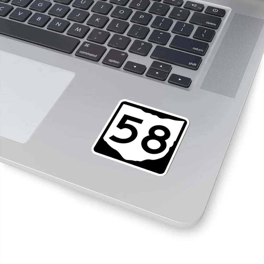 OH-58 (Ohio) (Road Sign) STICKER Vinyl Kiss-Cut Decal - The Sticker Space