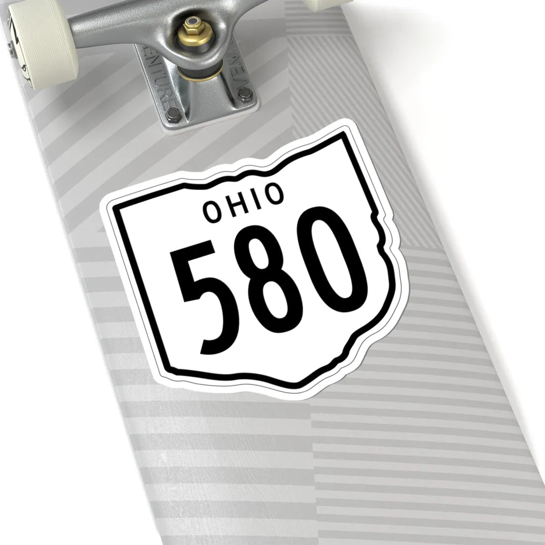 OH-580 1948 (Ohio) (Road Sign) STICKER Vinyl Kiss-Cut Decal - The Sticker Space