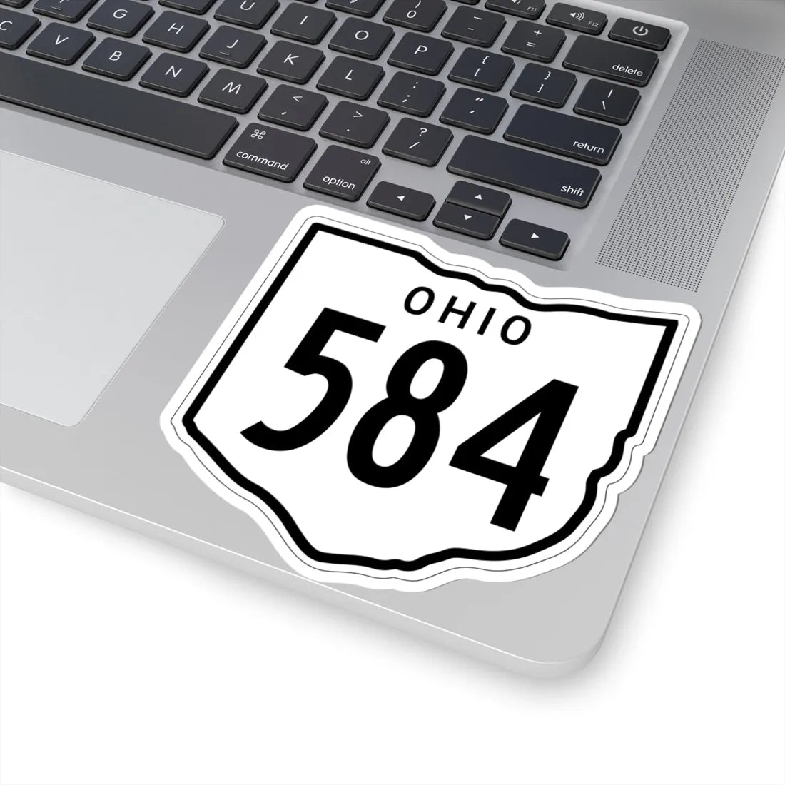 OH-584 1948 (Ohio) (Road Sign) STICKER Vinyl Kiss-Cut Decal - The Sticker Space