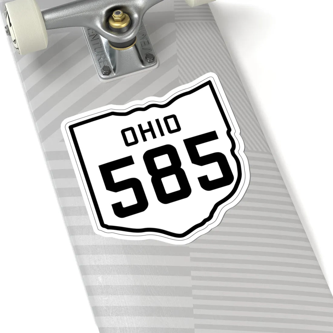 OH-585 1927 (Ohio) (Road Sign) STICKER Vinyl Kiss-Cut Decal - The Sticker Space