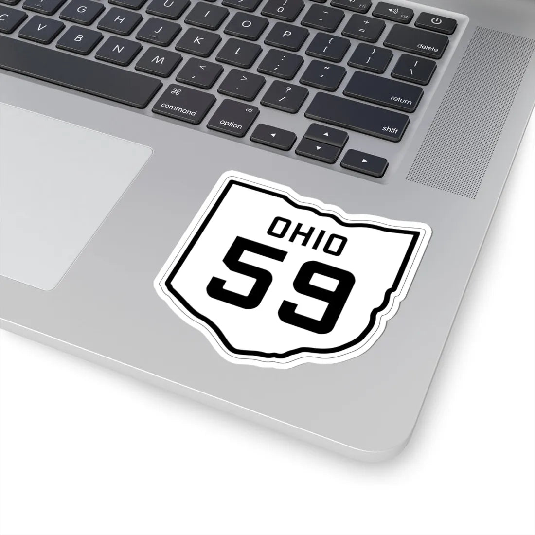 OH-59 1927 (Ohio) (Road Sign) STICKER Vinyl Kiss-Cut Decal - The Sticker Space