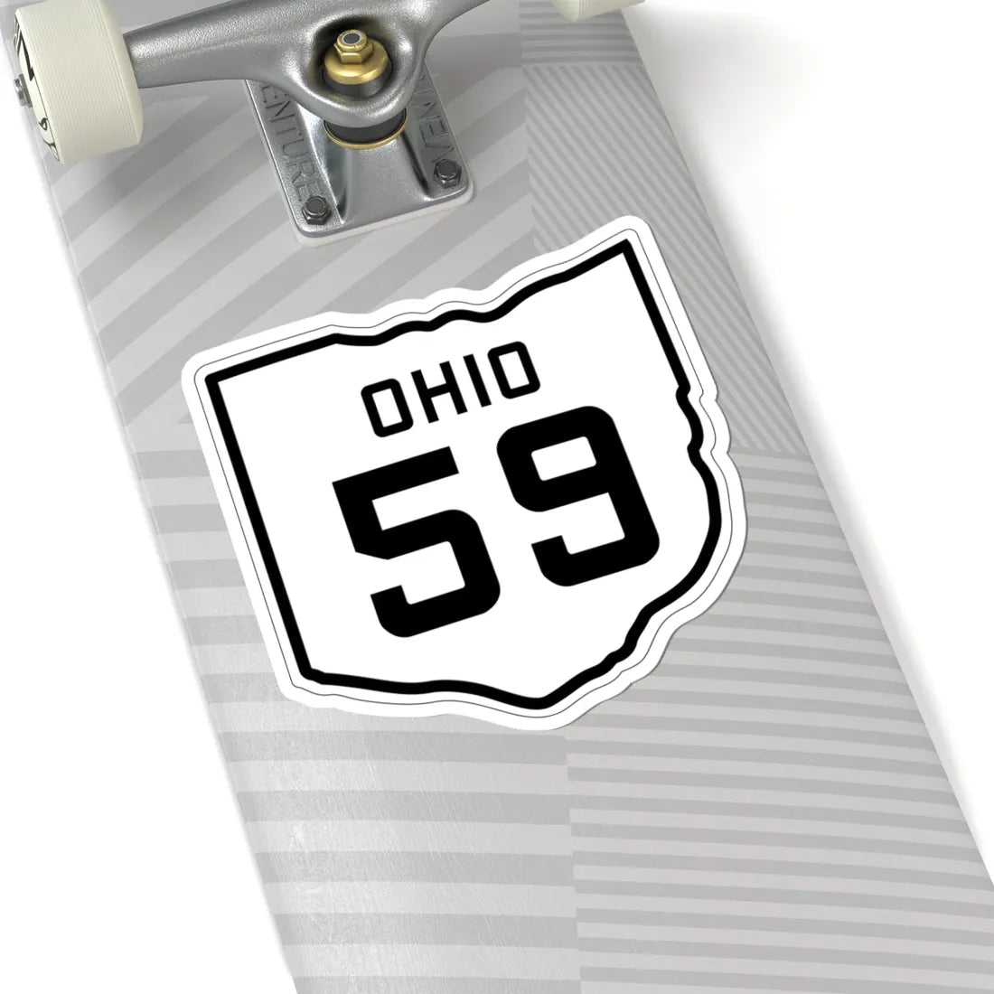 OH-59 1927 (Ohio) (Road Sign) STICKER Vinyl Kiss-Cut Decal - The Sticker Space