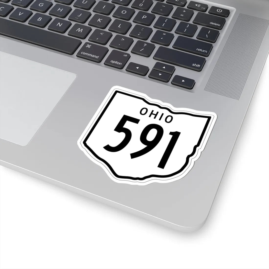 OH-591 1948 (Ohio) (Road Sign) STICKER Vinyl Kiss-Cut Decal - The Sticker Space