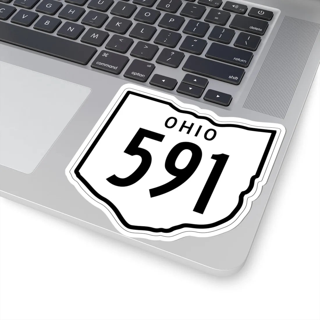 OH-591 1948 (Ohio) (Road Sign) STICKER Vinyl Kiss-Cut Decal - The Sticker Space