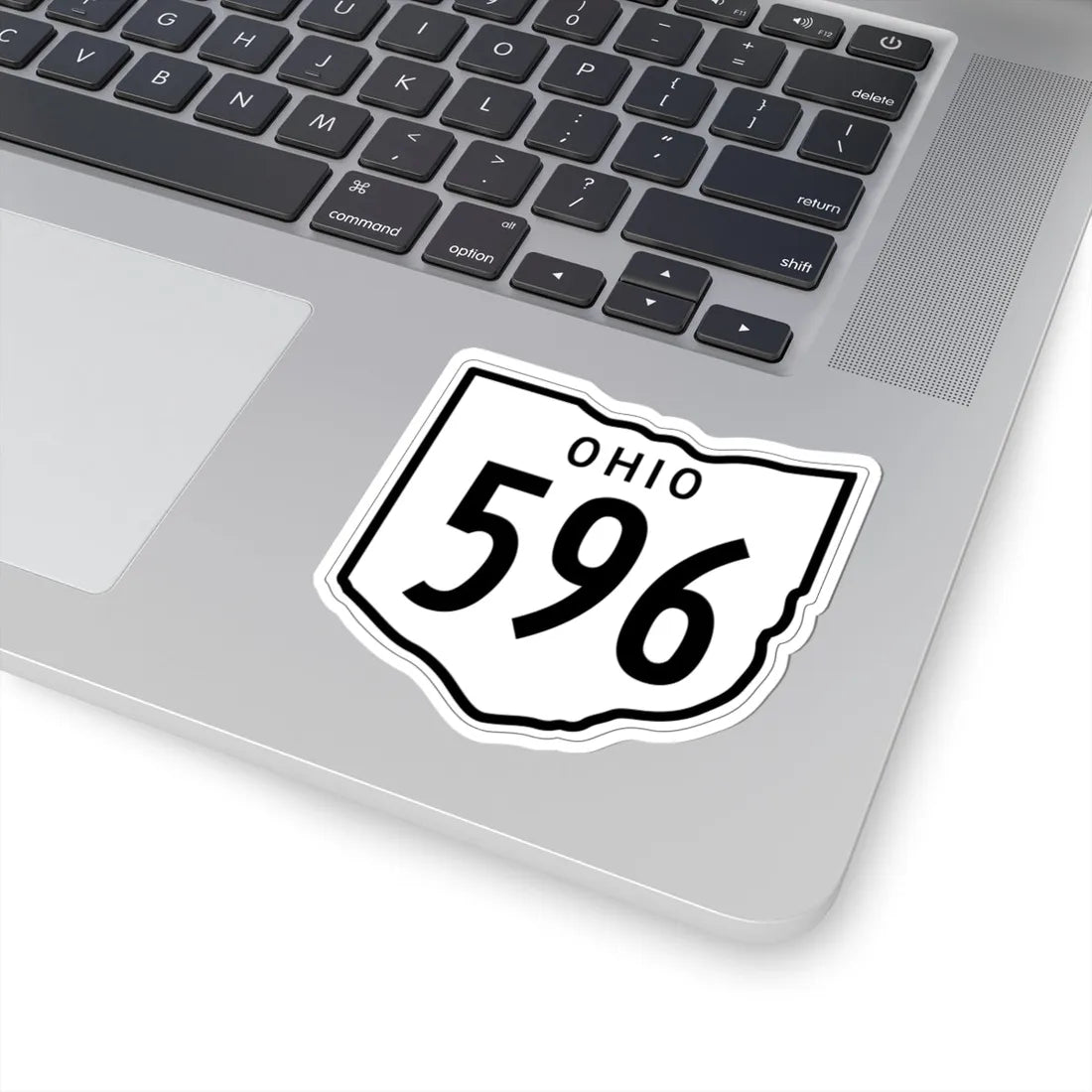 OH-596 1948 (Ohio) (Road Sign) STICKER Vinyl Kiss-Cut Decal - The Sticker Space