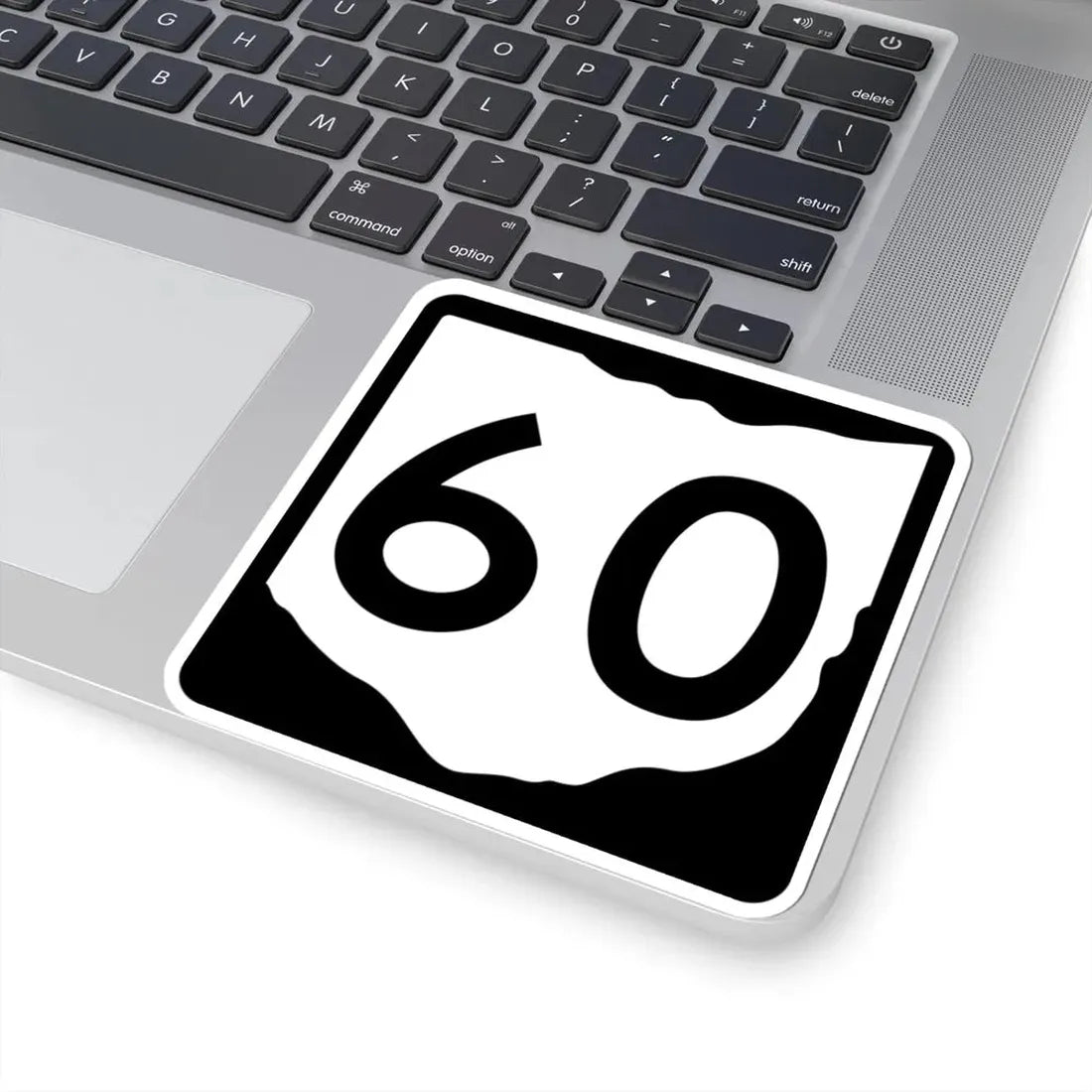 OH-60 (Ohio) (Road Sign) STICKER Vinyl Kiss-Cut Decal - The Sticker Space