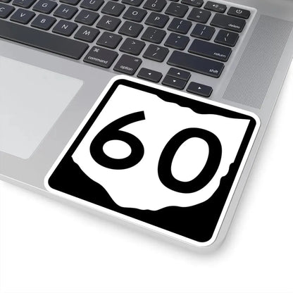 OH-60 (Ohio) (Road Sign) STICKER Vinyl Kiss-Cut Decal - The Sticker Space