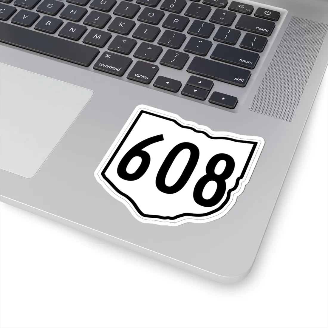 OH-608 1960 (Ohio) (Road Sign) STICKER Vinyl Kiss-Cut Decal - The Sticker Space