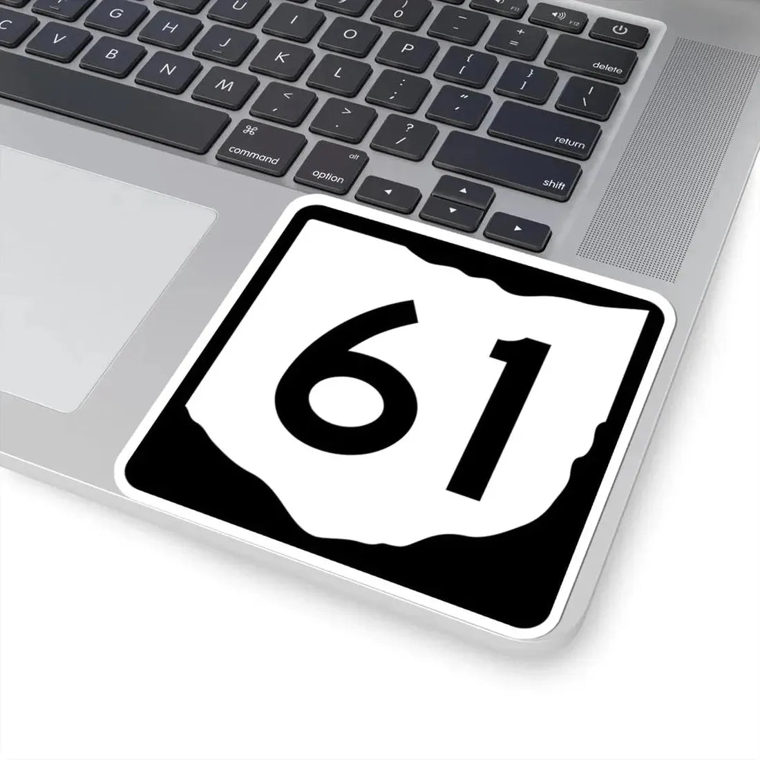 OH-61 (Ohio) (Road Sign) STICKER Vinyl Kiss-Cut Decal - The Sticker Space