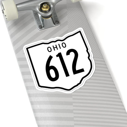 OH-612 1948 (Ohio) (Road Sign) STICKER Vinyl Kiss-Cut Decal - The Sticker Space