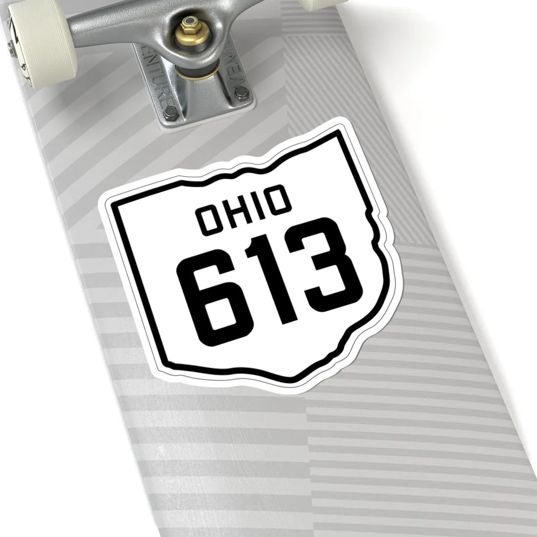 OH-613 1927 (Ohio) (Road Sign) STICKER Vinyl Kiss-Cut Decal - The Sticker Space