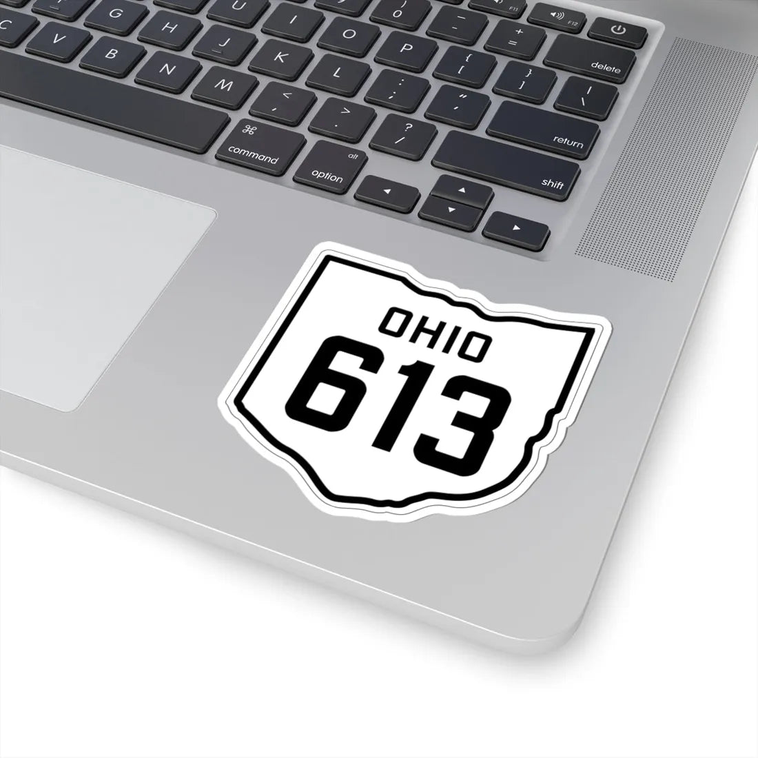 OH-613 1927 (Ohio) (Road Sign) STICKER Vinyl Kiss-Cut Decal - The Sticker Space