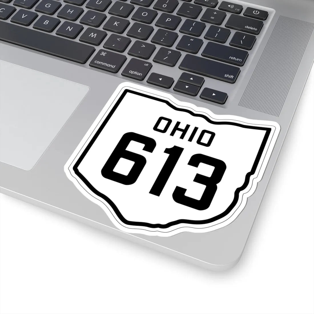 OH-613 1927 (Ohio) (Road Sign) STICKER Vinyl Kiss-Cut Decal - The Sticker Space