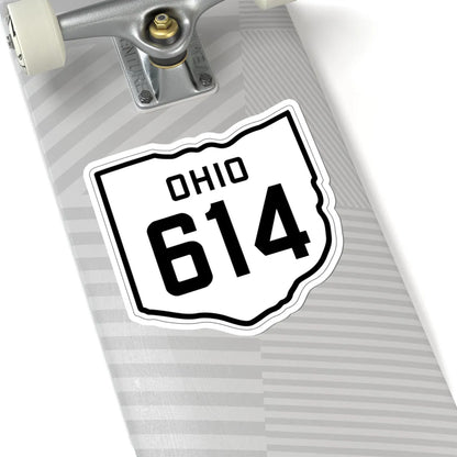 OH-614 1927 (Ohio) (Road Sign) STICKER Vinyl Kiss-Cut Decal - The Sticker Space