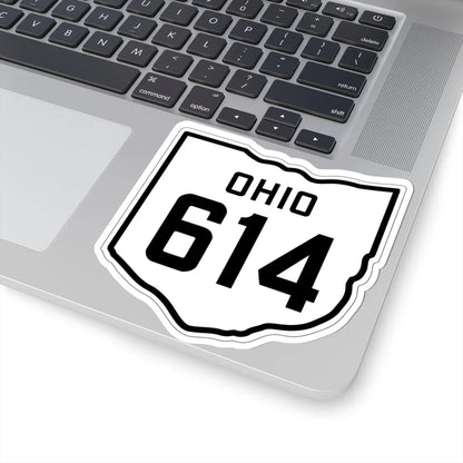 OH-614 1927 (Ohio) (Road Sign) STICKER Vinyl Kiss-Cut Decal - The Sticker Space