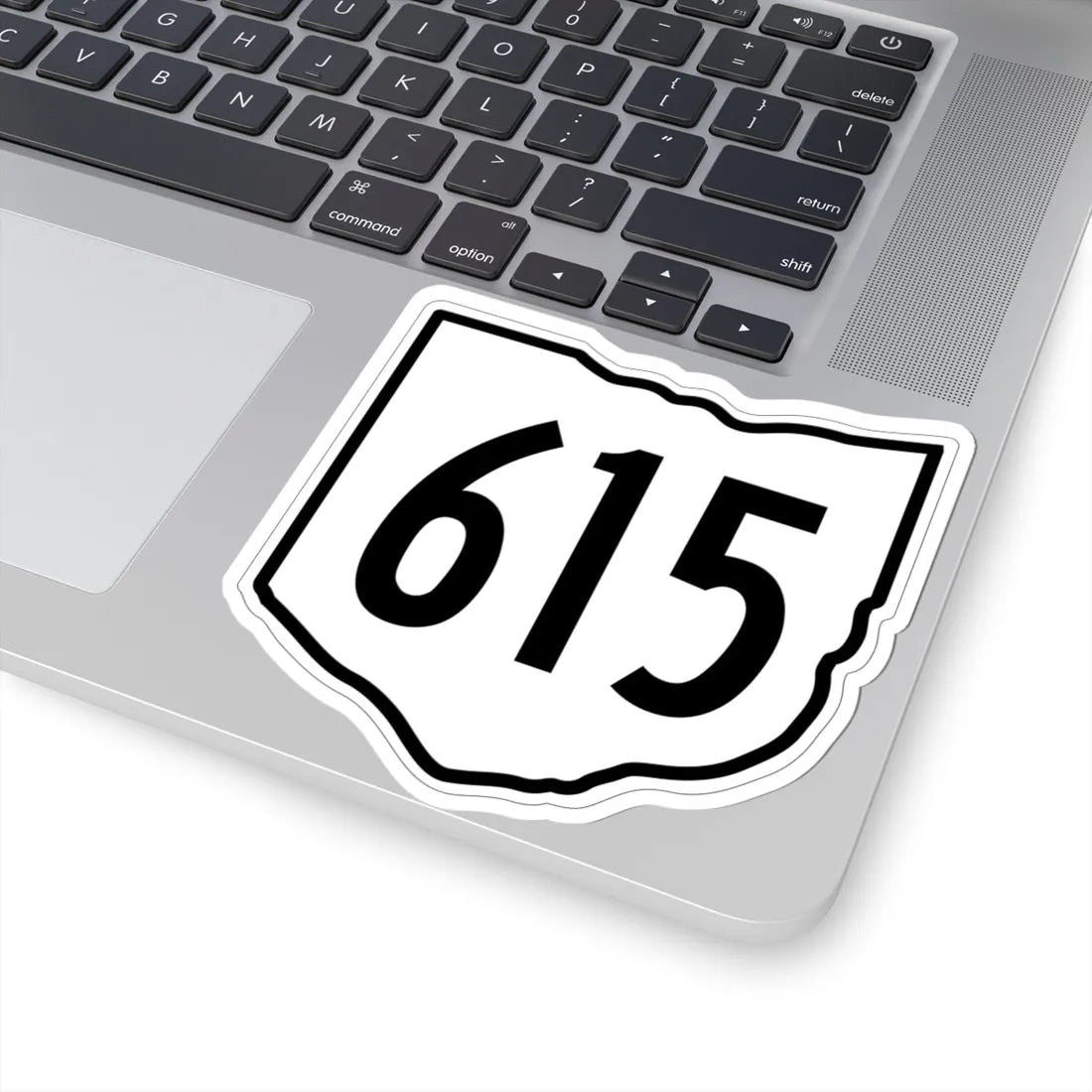 OH-615 1960 (Ohio) (Road Sign) STICKER Vinyl Kiss-Cut Decal - The Sticker Space