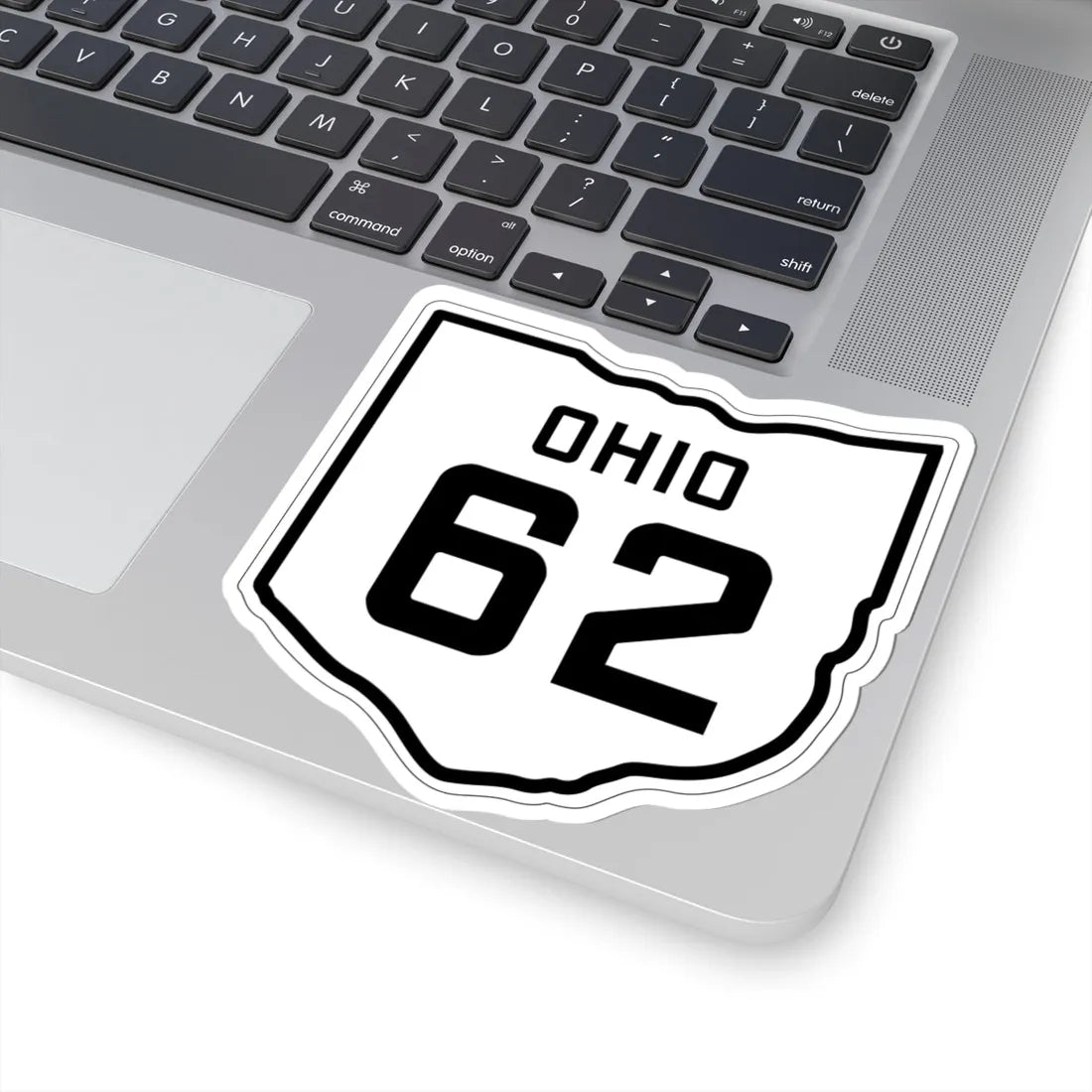 OH-62 1927 (Ohio) (Road Sign) STICKER Vinyl Kiss-Cut Decal - The Sticker Space
