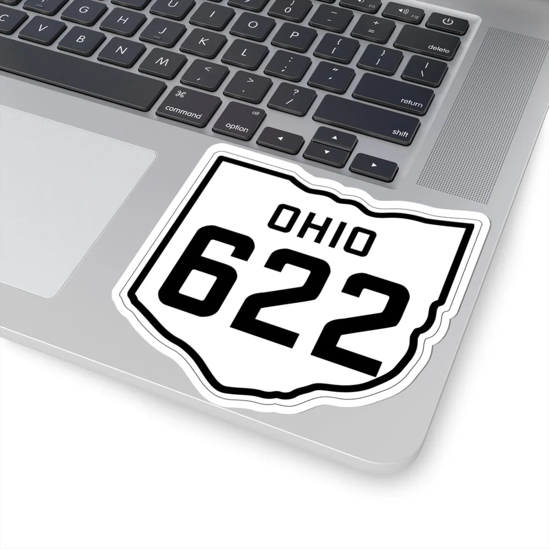 OH-622 1927 (Ohio) (Road Sign) STICKER Vinyl Kiss-Cut Decal - The Sticker Space