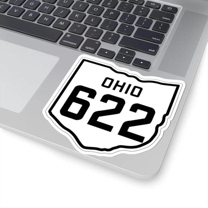 OH-622 1927 (Ohio) (Road Sign) STICKER Vinyl Kiss-Cut Decal - The Sticker Space