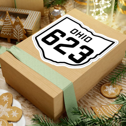 OH-623 1927 (Ohio) (Road Sign) STICKER Vinyl Kiss-Cut Decal - The Sticker Space