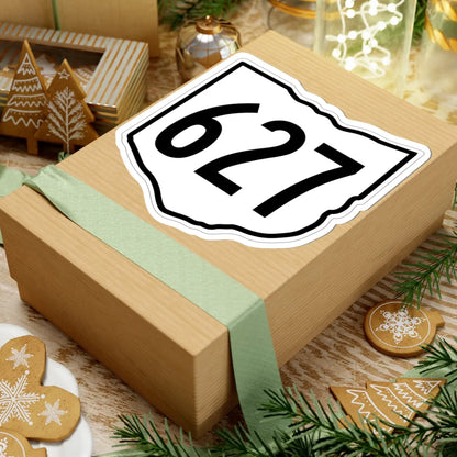 OH-627 1960 (Ohio) (Road Sign) STICKER Vinyl Kiss-Cut Decal - The Sticker Space