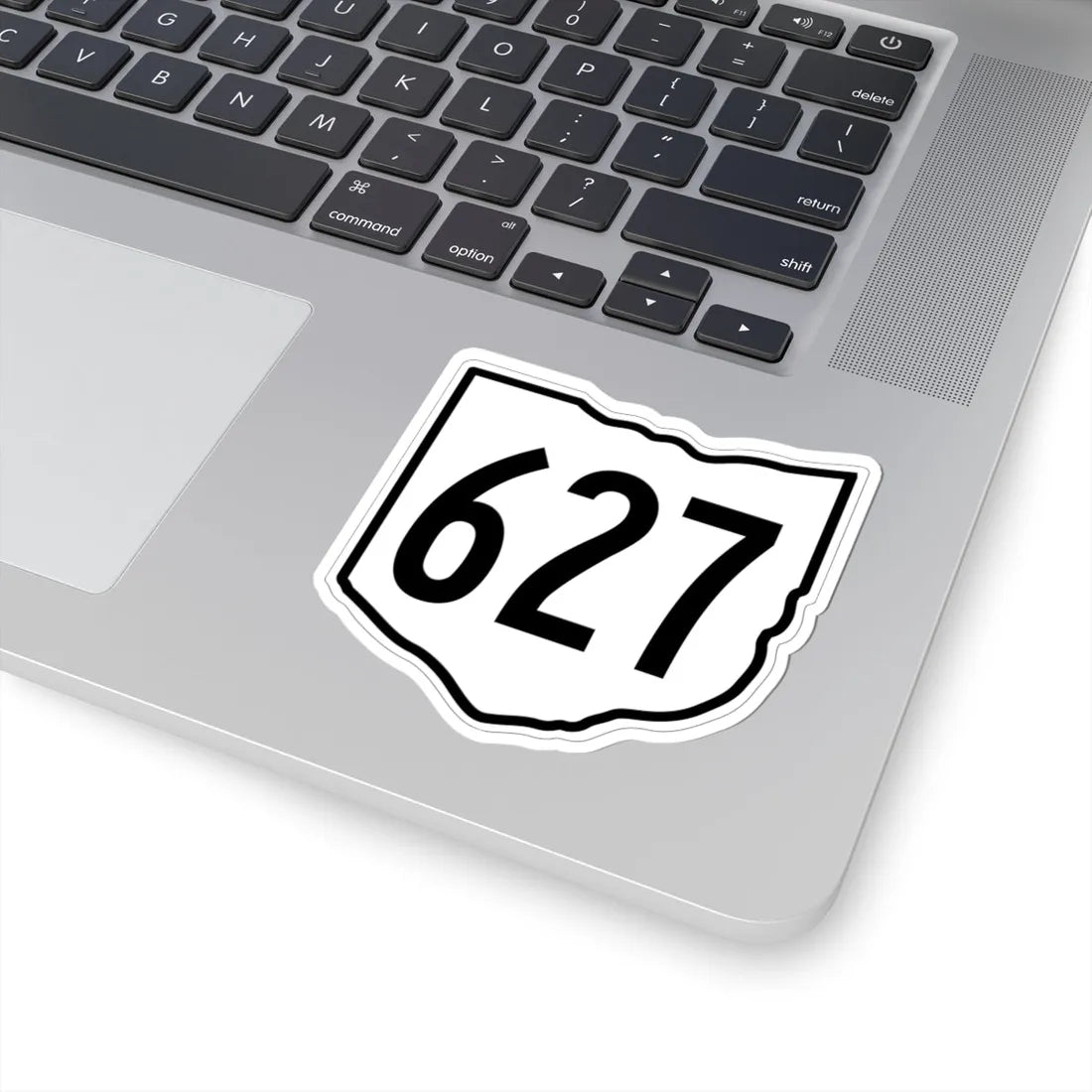 OH-627 1960 (Ohio) (Road Sign) STICKER Vinyl Kiss-Cut Decal - The Sticker Space