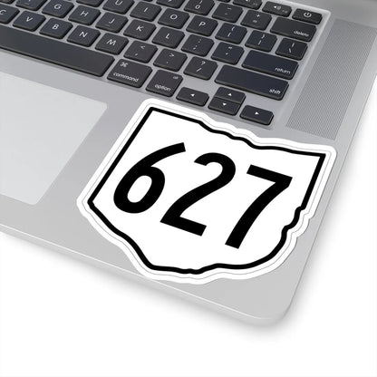 OH-627 1960 (Ohio) (Road Sign) STICKER Vinyl Kiss-Cut Decal - The Sticker Space