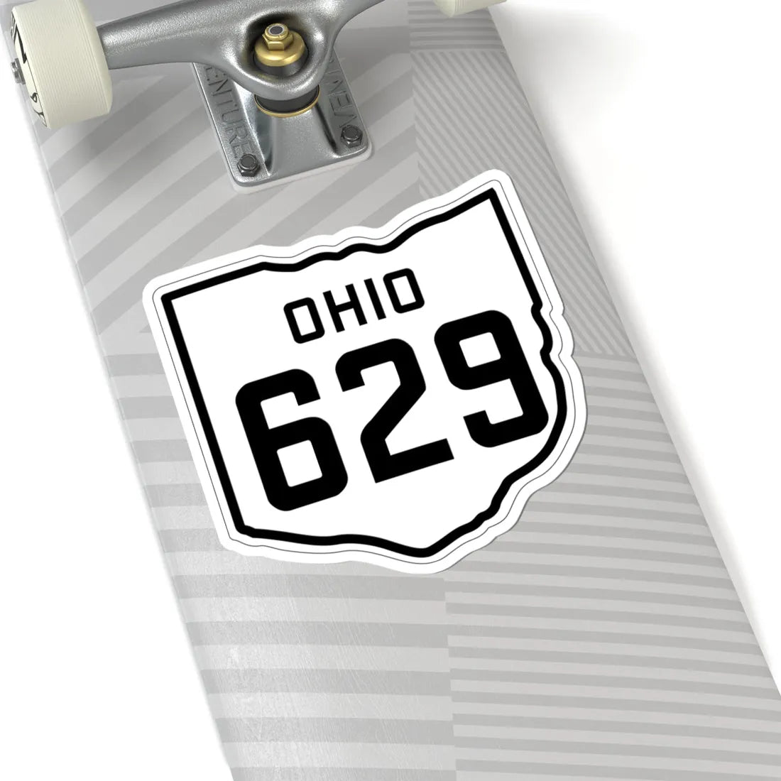 OH-629 1927 (Ohio) (Road Sign) STICKER Vinyl Kiss-Cut Decal - The Sticker Space