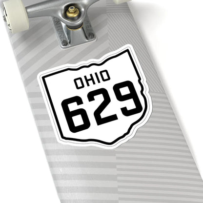 OH-629 1927 (Ohio) (Road Sign) STICKER Vinyl Kiss-Cut Decal - The Sticker Space