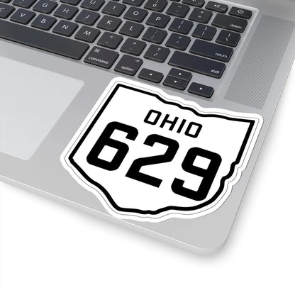 OH-629 1927 (Ohio) (Road Sign) STICKER Vinyl Kiss-Cut Decal - The Sticker Space