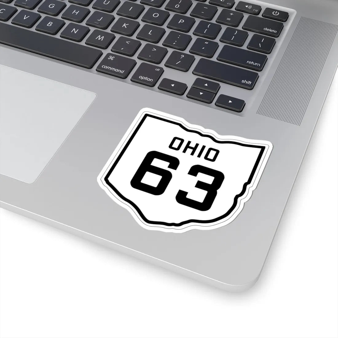 OH-63 1927 (Ohio) (Road Sign) STICKER Vinyl Kiss-Cut Decal - The Sticker Space