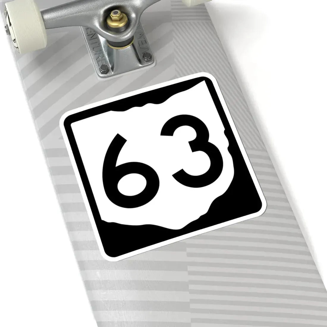 OH-63 (Ohio) (Road Sign) STICKER Vinyl Kiss-Cut Decal - The Sticker Space