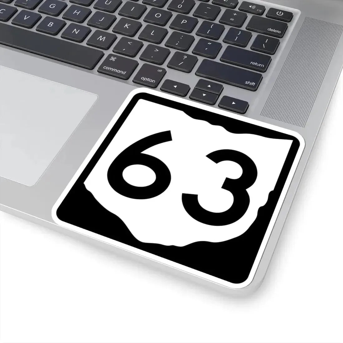 OH-63 (Ohio) (Road Sign) STICKER Vinyl Kiss-Cut Decal - The Sticker Space