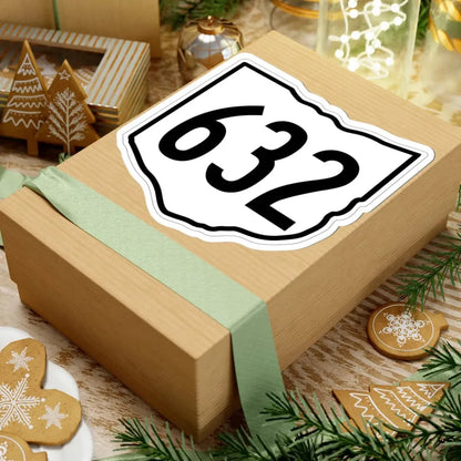 OH-632 1960 (Ohio) (Road Sign) STICKER Vinyl Kiss-Cut Decal - The Sticker Space