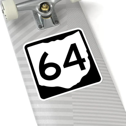 OH-64 (Ohio) (Road Sign) STICKER Vinyl Kiss-Cut Decal - The Sticker Space