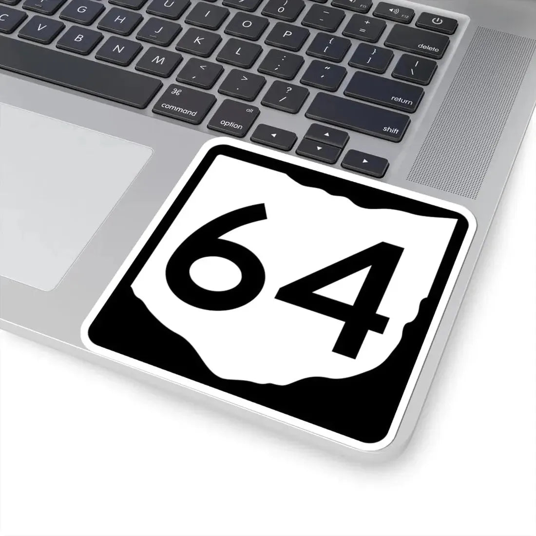 OH-64 (Ohio) (Road Sign) STICKER Vinyl Kiss-Cut Decal - The Sticker Space