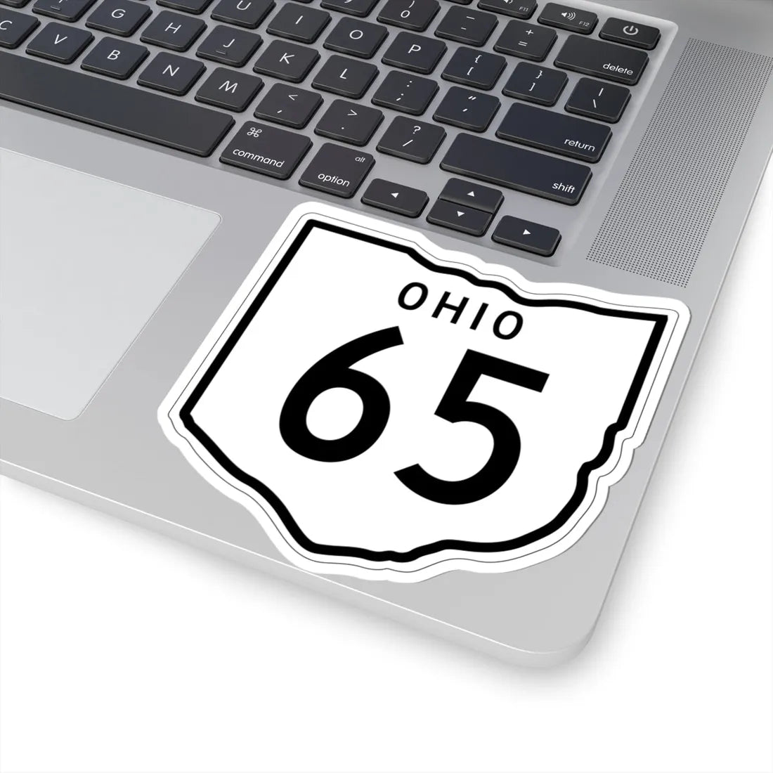 OH-65 1948 (Ohio) (Road Sign) STICKER Vinyl Kiss-Cut Decal - The Sticker Space