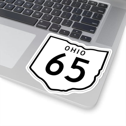 OH-65 1948 (Ohio) (Road Sign) STICKER Vinyl Kiss-Cut Decal - The Sticker Space