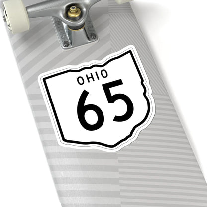 OH-65 1948 (Ohio) (Road Sign) STICKER Vinyl Kiss-Cut Decal - The Sticker Space